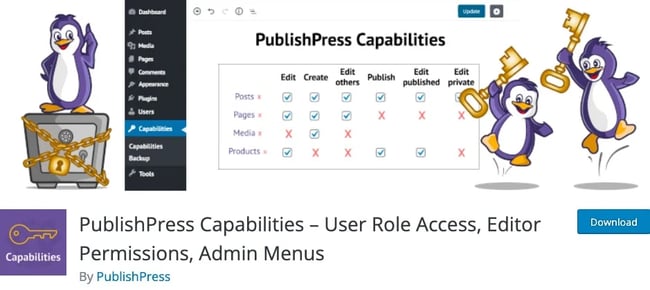 vulnerable wordpress plugins: PublishPress Capabilities